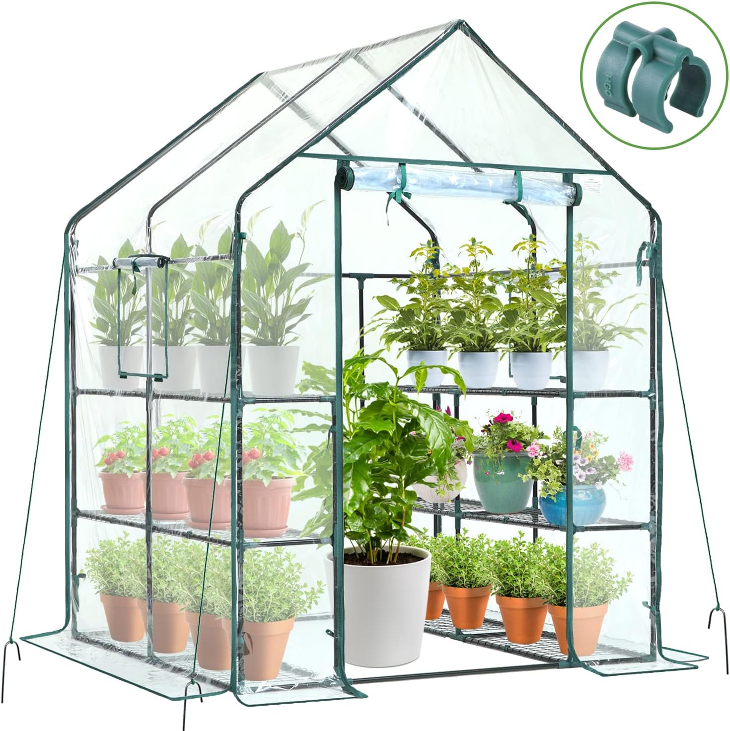 1.5m*1.5m*x2m Mini Green House