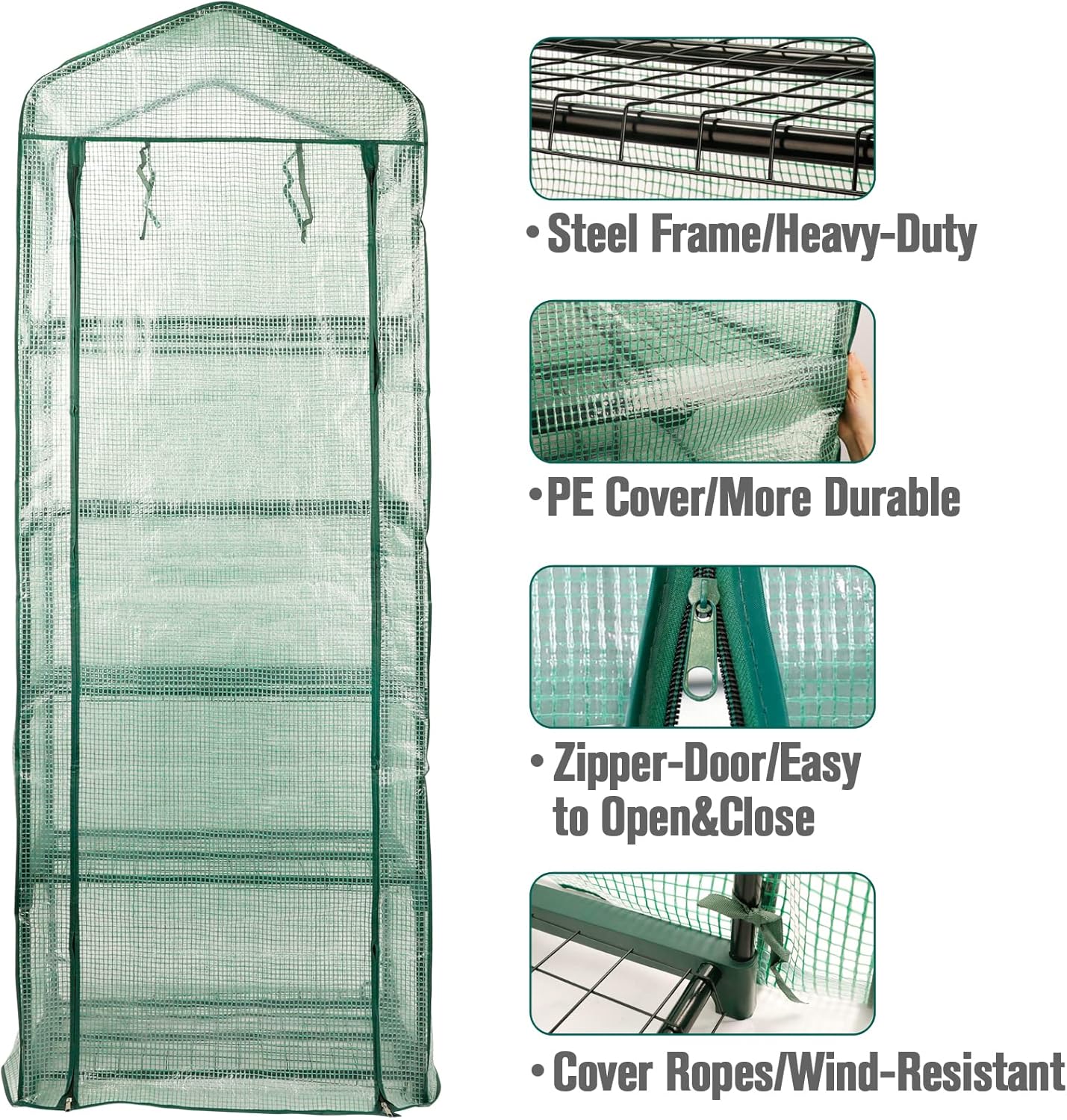 1.2m Mini Greenhouse