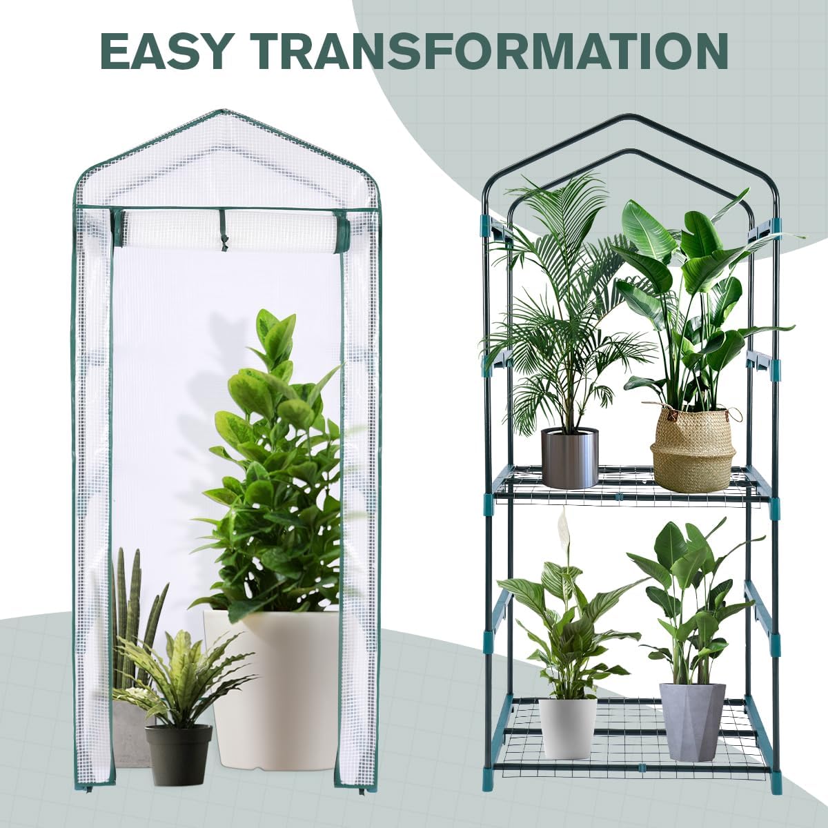 4 Tier Portable Greenhouse