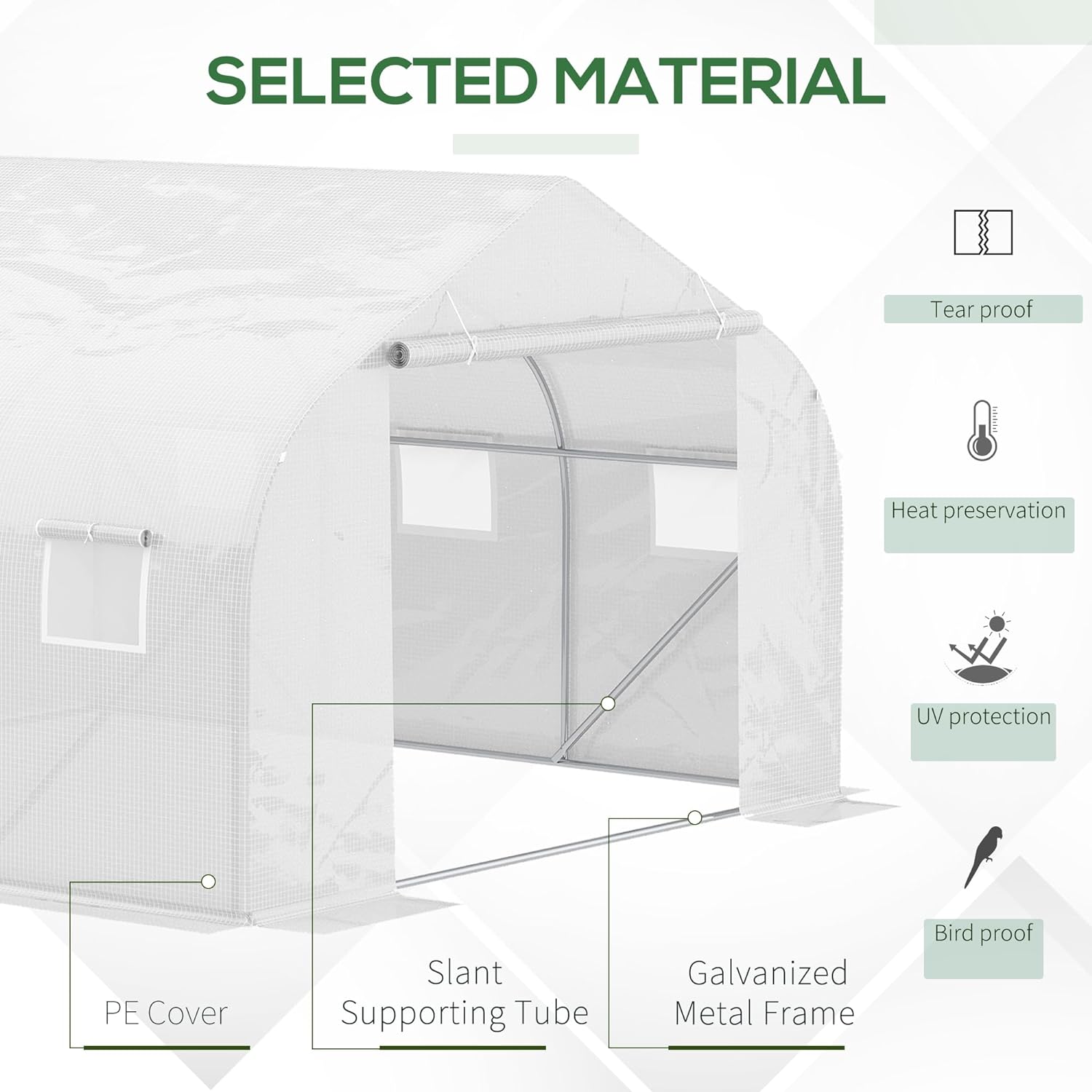 3.5m*3m*2m Green House