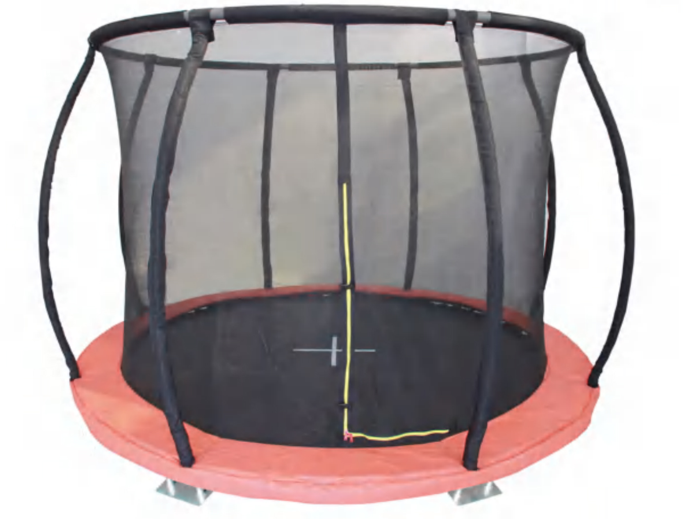 12ft In-ground Trampoline With Enclosure